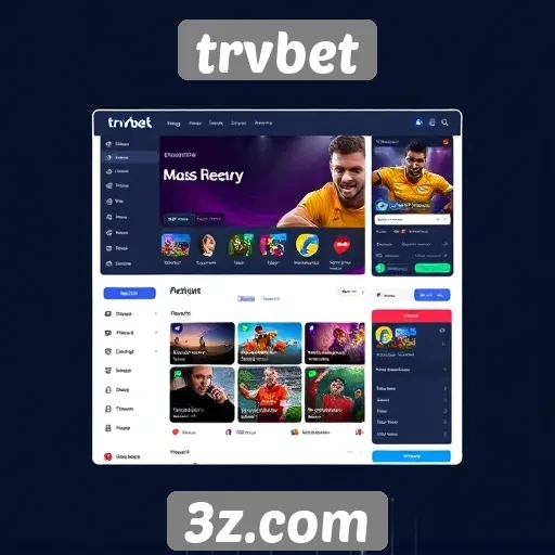 Interface do site trvbet recebe atualização significativa