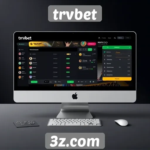 Avaliação da interface do usuário no site trvbet